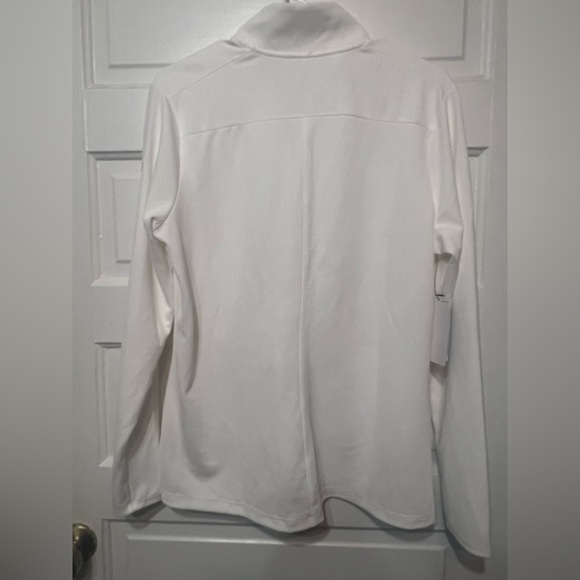 Nike White Full-Zip Jacket - Picture 3 of 4